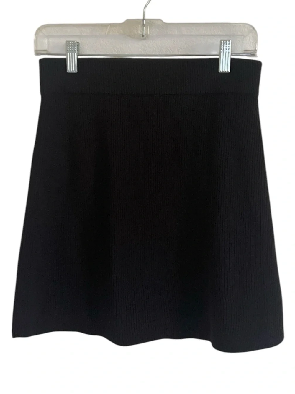 Sezane Naella Black Skirt NWT Large